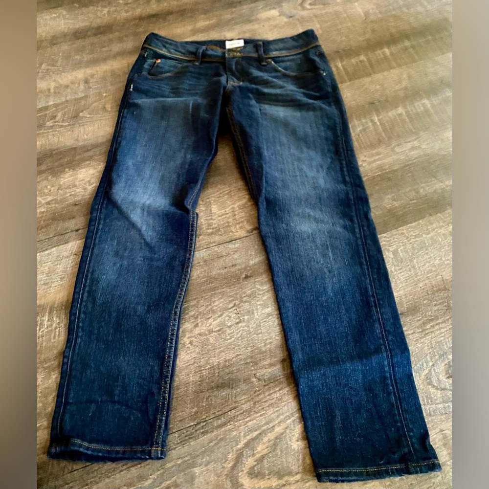 Hudson Collin Flap Pocket Skinny Mid-Rise Stretch Denim Jeans